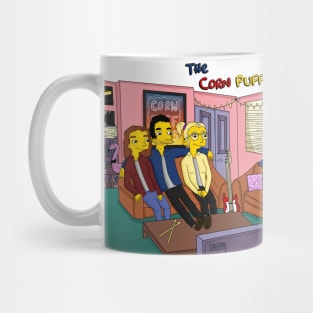 Limited Edition Simpsons Inspired Corn Puffians Design! Mug